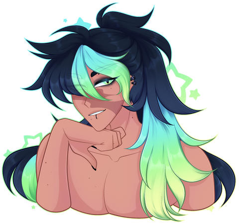 Cell Shade Bust